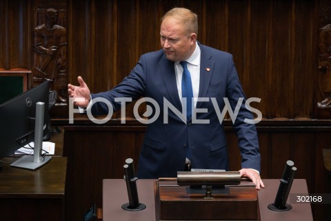  17.10.2025 WARSZAWA SEJM <br />
POSIEDZENIE SEJMU RP<br />
N/Z WITOLD ZEMBACZYNSKI<br />
FOT. MARCIN BANASZKIEWICZ / FOTONEWS  