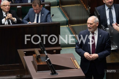  17.10.2025 WARSZAWA SEJM <br />
POSIEDZENIE SEJMU RP<br />
N/Z ANTONI MACIEREWICZ<br />
FOT. MARCIN BANASZKIEWICZ / FOTONEWS  