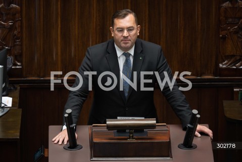  17.10.2025 WARSZAWA SEJM <br />
POSIEDZENIE SEJMU RP<br />
N/Z STEFAN KRAJEWSKI<br />
FOT. MARCIN BANASZKIEWICZ / FOTONEWS  