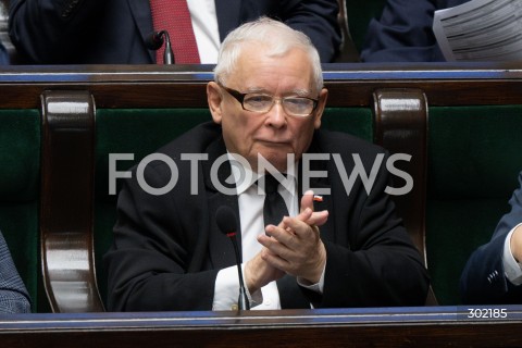 Posiedzenie Sejmu w Warszawie