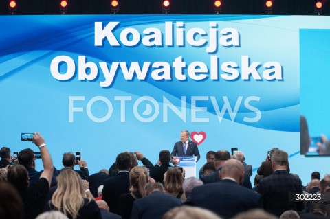  25.10.2025 WARSZAWA <br />
KONWENCJA PLATFORMY OBYWATELSKIEJ<br />
N/Z PREMIER DONALD TUSK<br />
 