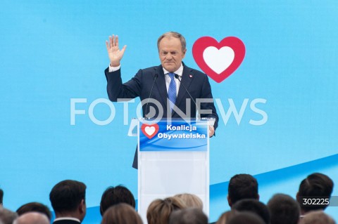  25.10.2025 WARSZAWA <br />
KONWENCJA PLATFORMY OBYWATELSKIEJ<br />
N/Z PREMIER DONALD TUSK<br />
 
