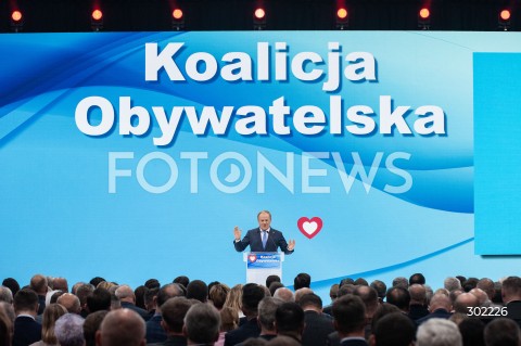  25.10.2025 WARSZAWA <br />
KONWENCJA PLATFORMY OBYWATELSKIEJ<br />
N/Z PREMIER DONALD TUSK<br />
 