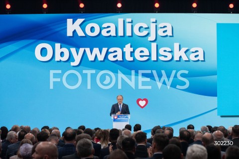  25.10.2025 WARSZAWA <br />
KONWENCJA PLATFORMY OBYWATELSKIEJ<br />
N/Z PREMIER DONALD TUSK<br />
 