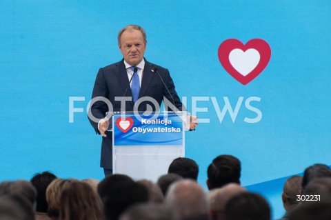  25.10.2025 WARSZAWA <br />
KONWENCJA PLATFORMY OBYWATELSKIEJ<br />
N/Z PREMIER DONALD TUSK<br />
 