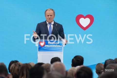  25.10.2025 WARSZAWA <br />
KONWENCJA PLATFORMY OBYWATELSKIEJ<br />
N/Z PREMIER DONALD TUSK<br />
 