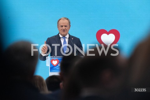  25.10.2025 WARSZAWA <br />
KONWENCJA PLATFORMY OBYWATELSKIEJ<br />
N/Z PREMIER DONALD TUSK<br />
 