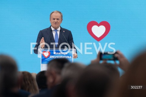  25.10.2025 WARSZAWA <br />
KONWENCJA PLATFORMY OBYWATELSKIEJ<br />
N/Z PREMIER DONALD TUSK<br />
 