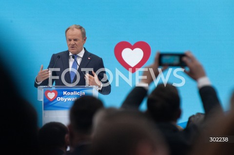  25.10.2025 WARSZAWA <br />
KONWENCJA PLATFORMY OBYWATELSKIEJ<br />
N/Z PREMIER DONALD TUSK<br />
 