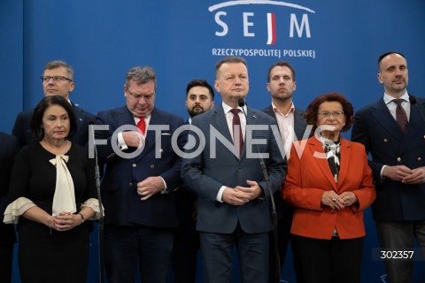  31.10.2025 WARSZAWA<br />
KONFERENCJA PRASOWA POLITYKOW PIS<br />
N/Z MARIA KUROWSKA AGNIESZKA WOJCIECHOWSKA VAN HEUKELOM MARCIN WARCHOL MARIUSZ GOSEK NORBERT KACZMARCZYK JAN KANTHAK JANUSZ KOWALSKI MICHAL WOJCIK MARIUSZ BLASZCZAK<br />
FOT. MARCIN BANASZKIEWICZ / FOTONEWS  