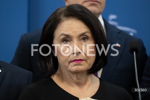  31.10.2025 WARSZAWA<br />
KONFERENCJA PRASOWA POLITYKOW PIS<br />
N/Z AGNIESZKA WOJCIECHOWSKA VAN HEUKELOM<br />
FOT. MARCIN BANASZKIEWICZ / FOTONEWS  