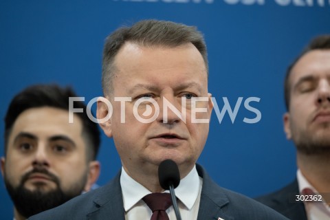  31.10.2025 WARSZAWA<br />
KONFERENCJA PRASOWA POLITYKOW PIS<br />
N/Z MARIUSZ BLASZCZAK<br />
FOT. MARCIN BANASZKIEWICZ / FOTONEWS  
