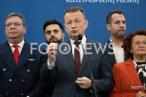  31.10.2025 WARSZAWA<br />
KONFERENCJA PRASOWA POLITYKOW PIS<br />
N/Z MARIUSZ BLASZCZAK<br />
FOT. MARCIN BANASZKIEWICZ / FOTONEWS  