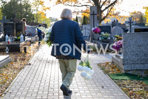  31.10.2025 WARSZAWA<br />
CMENTARZ TARCHOMINSKI<br />
N/Z CMENTARZ<br />
FOT. MARCIN BANASZKIEWICZ / FOTONEWS  