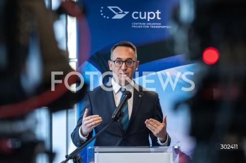  04.11.2025 WARSZAWA<br />
KONFERENCJA W CENTRUM UNIJNYCH PROJEKTOW TRANSPORTOWYCH CUPT<br />
N/Z DARIUSZ KLIMCZAK<br />
 