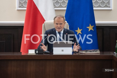  04.11.2025 WARSZAWA<br />
POSIEDZENIE RADY MINISTROW<br />
N/Z PREMIER DONALD TUSK<br />
 