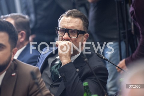  06.11.2025 WARSZAWA<br />
POSIEDZENIE KOMISJI REGULAMINOWEJ W SPRAWIE IMMUNITETU ZBIGNIEWA ZIOBRY<br />
N/Z LUKASZ MEJZA<br />
 