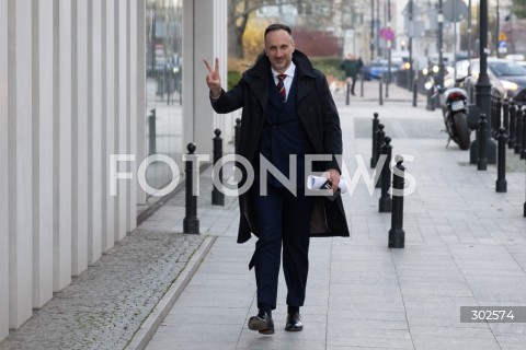  06.11.2025 WARSZAWA<br />
POSIEDZENIE KOMISJI REGULAMINOWEJ WS. IMMUNITETU ZBIGNIEWA ZIOBRY<br />
N/Z JANUSZ KOWALSKI<br />
FOT. MARCIN BANASZKIEWICZ / FOTONEWS  