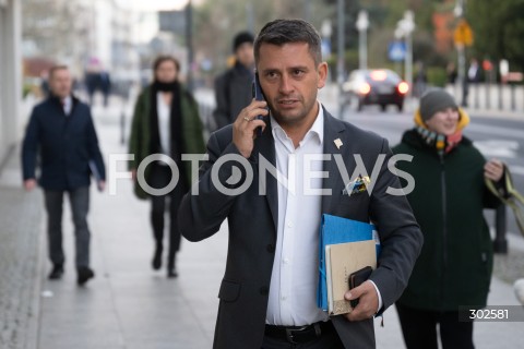  06.11.2025 WARSZAWA<br />
POSIEDZENIE KOMISJI REGULAMINOWEJ WS. IMMUNITETU ZBIGNIEWA ZIOBRY<br />
N/Z PAWEL SLIZ<br />
FOT. MARCIN BANASZKIEWICZ / FOTONEWS  