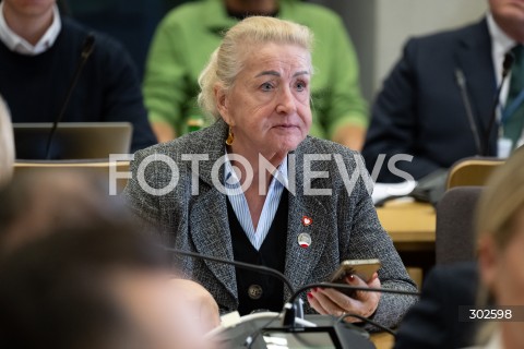  06.11.2025 WARSZAWA<br />
POSIEDZENIE KOMISJI REGULAMINOWEJ WS. IMMUNITETU ZBIGNIEWA ZIOBRY<br />
N/Z HENRYKA KRZYWONOS<br />
FOT. MARCIN BANASZKIEWICZ / FOTONEWS  