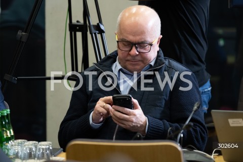  06.11.2025 WARSZAWA<br />
POSIEDZENIE KOMISJI REGULAMINOWEJ WS. IMMUNITETU ZBIGNIEWA ZIOBRY<br />
N/Z TOMASZ ZIMOCH<br />
FOT. MARCIN BANASZKIEWICZ / FOTONEWS  