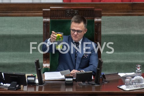 Posiedzenie Sejmu w Warszawie