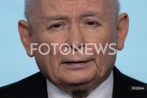 07.11.2025 WARSZAWA<br />
OSWIADCZENIE PREZESA PIS JAROSLAWA KACZYNSKIEGO<br />
N/Z JAROSLAW KACZYNSKI<br />
FOT. MARCIN BANASZKIEWICZ / FOTONEWS  