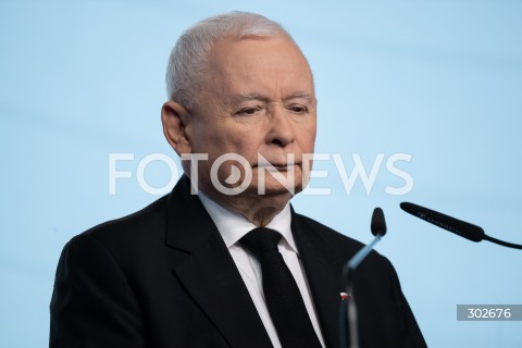  07.11.2025 WARSZAWA<br />
OSWIADCZENIE PREZESA PIS JAROSLAWA KACZYNSKIEGO<br />
N/Z JAROSLAW KACZYNSKI<br />
FOT. MARCIN BANASZKIEWICZ / FOTONEWS  