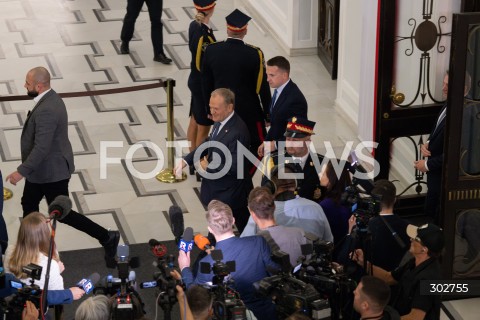  07.11.2025 WARSZAWA SEJM <br />
POSIEDZENIE SEJMU RP<br />
N/Z PREMIER DONALD TUSK ADAM SZLAPKA <br />
 