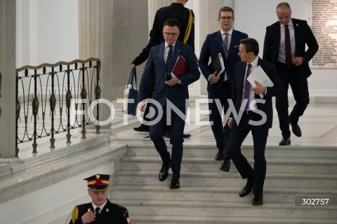  07.11.2025 WARSZAWA SEJM <br />
POSIEDZENIE SEJMU RP<br />
N/Z SZYMON HOLOWNIA JACEK CICHOCKI<br />
 