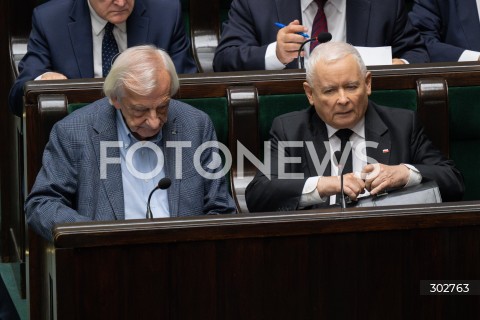  07.11.2025 WARSZAWA SEJM <br />
POSIEDZENIE SEJMU RP<br />
N/Z RYSZARD TERLECKI JAROSLAW KACZYNSKI<br />
 