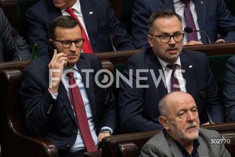  07.11.2025 WARSZAWA SEJM <br />
POSIEDZENIE SEJMU RP<br />
N/Z MATEUSZ MORAWIECKI MARCIN HORALA<br />
 