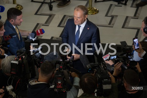  07.11.2025 WARSZAWA SEJM <br />
POSIEDZENIE SEJMU RP<br />
N/Z PREMIER DONALD TUSK<br />
 