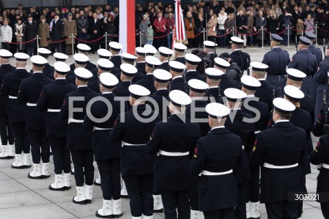  WARSZAWA 11.11.2025<br />
OBCHODY NARODOWEGO SWIETA NIEPODLEGLOSCI W WARSZAWIE<br />
NZ. PODODDZIAL NA PLACU<br />
FOT. ANTONI BYSZEWSKI/FOTONEWS 