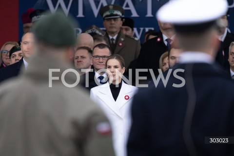  WARSZAWA 11.11.2025<br />
OBCHODY NARODOWEGO SWIETA NIEPODLEGLOSCI W WARSZAWIE<br />
NZ. MARTA NAWROCKA<br />
FOT. ANTONI BYSZEWSKI/FOTONEWS 