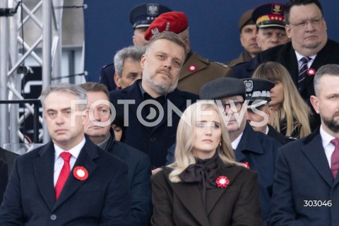  WARSZAWA 11.11.2025<br />
OBCHODY NARODOWEGO SWIETA NIEPODLEGLOSCI W WARSZAWIE<br />
NZ. ADRIAN ZANDBERG<br />
FOT. ANTONI BYSZEWSKI/FOTONEWS 