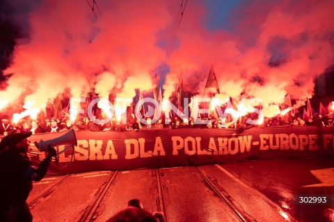  WARSZAWA 11.11.2025<br />
MARSZ NIEPODLEGLOSCI W WARSZAWIE<br />
NZ. TRANSPARENT RACE<br />
FOT. ANTONI BYSZEWSKI/FOTONEWS 