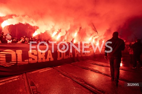  WARSZAWA 11.11.2025<br />
MARSZ NIEPODLEGLOSCI W WARSZAWIE<br />
NZ. TRANSPARENT RACE<br />
FOT. ANTONI BYSZEWSKI/FOTONEWS 