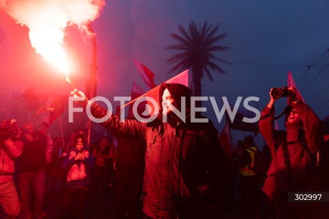  WARSZAWA 11.11.2025<br />
MARSZ NIEPODLEGLOSCI W WARSZAWIE<br />
NZ. RACA<br />
FOT. ANTONI BYSZEWSKI/FOTONEWS 