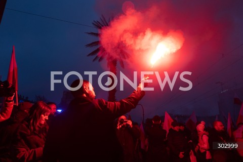  WARSZAWA 11.11.2025<br />
MARSZ NIEPODLEGLOSCI W WARSZAWIE<br />
NZ. RACA<br />
FOT. ANTONI BYSZEWSKI/FOTONEWS 