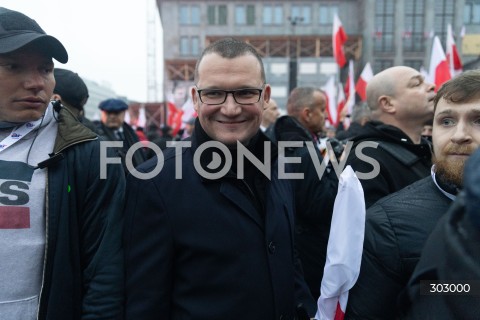  WARSZAWA 11.11.2025<br />
MARSZ NIEPODLEGLOSCI W WARSZAWIE<br />
NZ. PAWEL SZEFERNAKER<br />
FOT. ANTONI BYSZEWSKI/FOTONEWS 