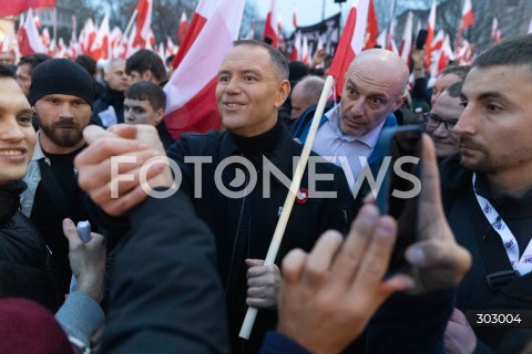  WARSZAWA 11.11.2025<br />
MARSZ NIEPODLEGLOSCI W WARSZAWIE<br />
NZ. PREZYDENT RP KAROL NAWROCKI<br />
FOT. ANTONI BYSZEWSKI/FOTONEWS 