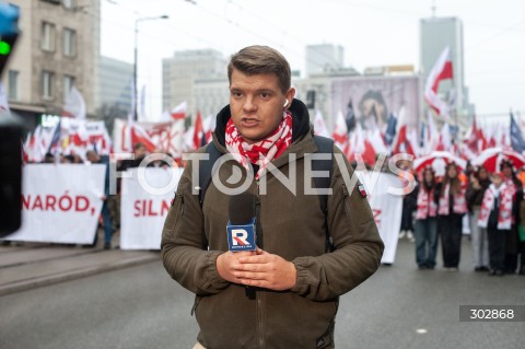  11.11.2025 WARSZAWA<br />
MARSZ NIEPODLEGLOSCI<br />
N/Z MICHAL GWARDYNSKI<br />
 