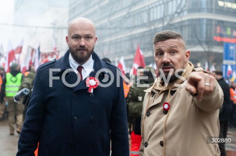  11.11.2025 WARSZAWA<br />
MARSZ NIEPODLEGLOSCI<br />
N/Z WITOLD TUMANOWICZ<br />
 