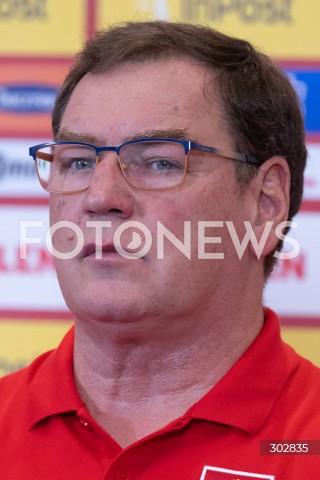  11.11.2025 WARSZAWA<br />
KONFERENCJA PRASOWA REPREZENTACJI POLSKI PILKARZY<br />
N/Z JAN URBAN<br />
FOT. MARCIN BANASZKIEWICZ / FOTONEWS  