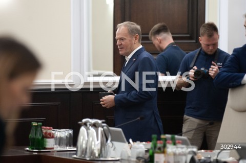  12.11.2025 WARSZAWA<br />
POSIEDZENIE RADY MINISTROW<br />
N/Z PREMIER DONALD TUSK<br />
 