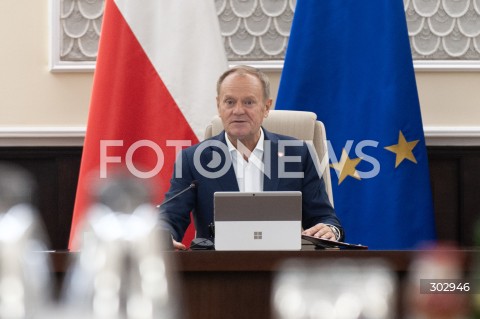  12.11.2025 WARSZAWA<br />
POSIEDZENIE RADY MINISTROW<br />
N/Z PREMIER DONALD TUSK<br />
 