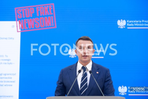  12.11.2025 WARSZAWA<br />
KONFERENCJA PO POSIEDZENIU RADY MINISTROW<br />
N/Z ADAM SZLAPKA<br />
 