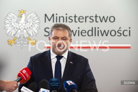  12.11.2025 WARSZAWA<br />
KONFERENCJA MINISTRA SPRAWIEDLIWOSCI<br />
N/Z WALDEMAR ZUREK<br />
 