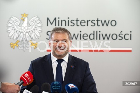  12.11.2025 WARSZAWA<br />
KONFERENCJA MINISTRA SPRAWIEDLIWOSCI<br />
N/Z WALDEMAR ZUREK<br />
 